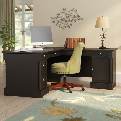 desk locking desks walworth shape executive